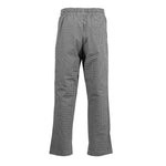 Whites Easyfit Teflon unisex koksbroek met kleine ruit zwart-wit XS