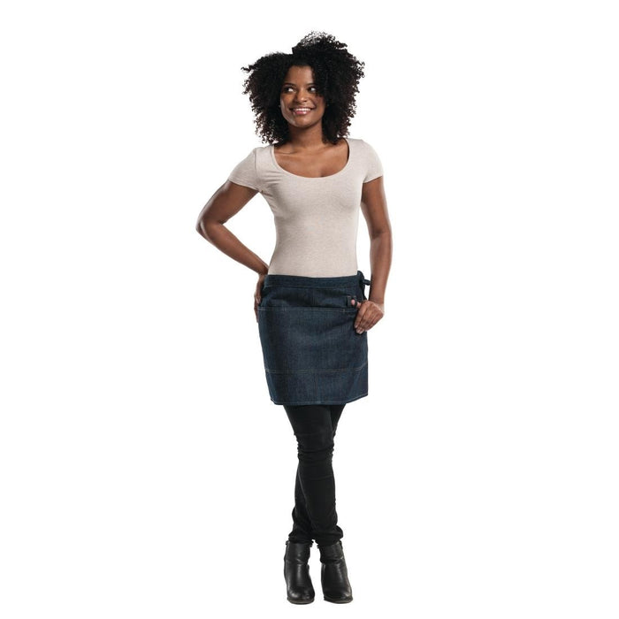 Chaud Devant korte sloof Multipocket Blue Demin