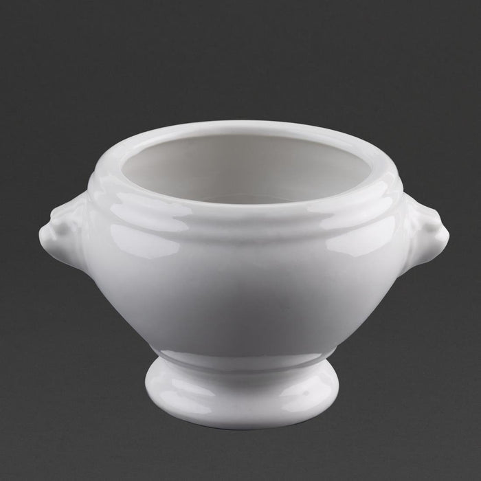 Olympia Whiteware soepkom leeuwenkop 47,5cl (6 stuks)