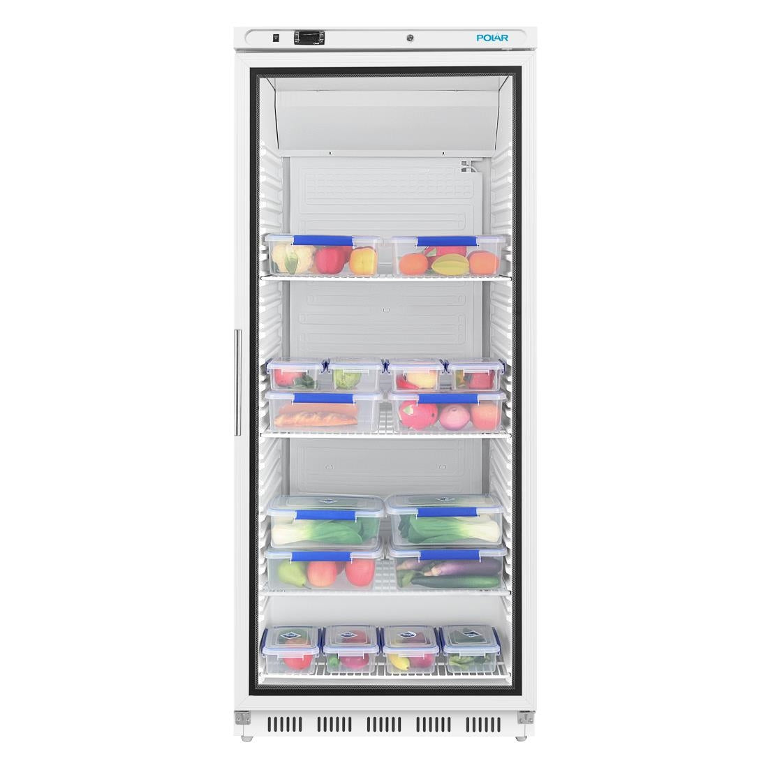 Polar C-Series Staande Display Koelkast 600Ltr Wit