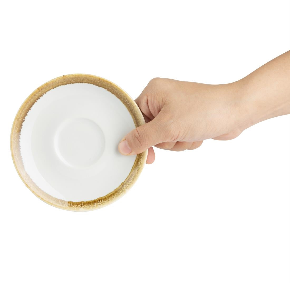 Olympia Kiln schotels voor espressokopjes 115mm (6 stuks)