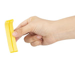 Olympia siliconen handgreep hoes voor 570ml kan geel - voor J317, CM607, HC609