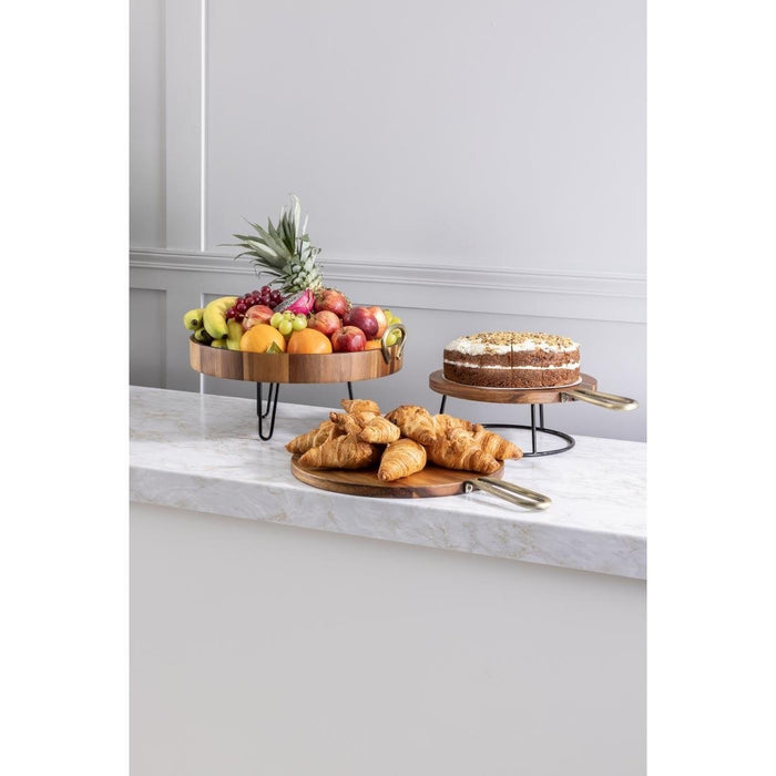 Olympia Antislip Multi-Ronde Verhoger Zwart Draad 230x260x100mm