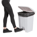 Jantex afvalemmer wit 45L