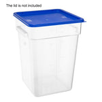 Hygiplas polycarbonaat vierkante opbergbak 20Ltr