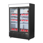 Polar G-Series Staand Display Vriezer 920Ltr Zwart