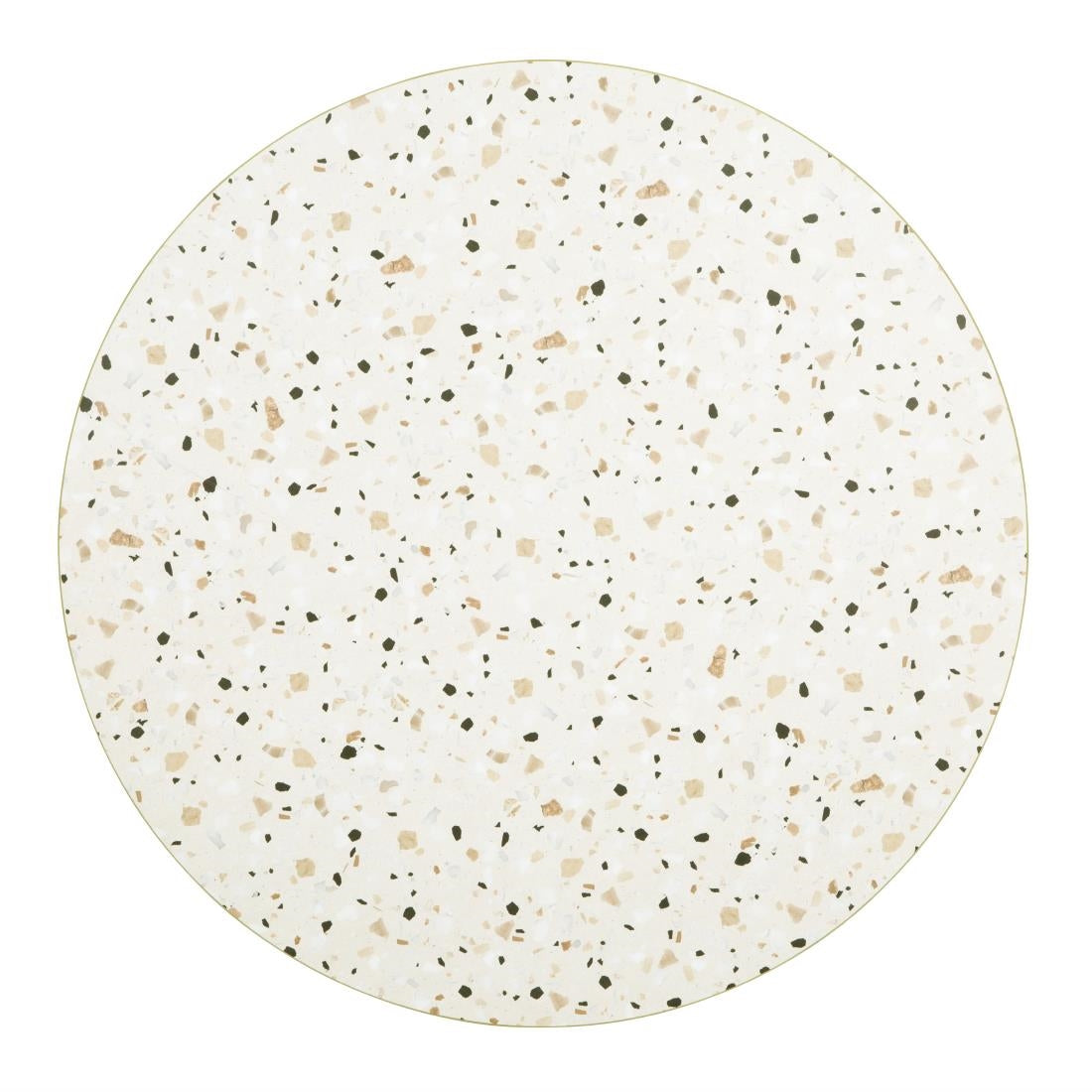 Bolero Rond Tafelblad In Terrazzostijl, 600mm