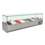 Polar g-serie toonbankkoelkast 7x 1/4gn