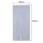 EazyZap Keten Deur Vliegengordijn - Blauw