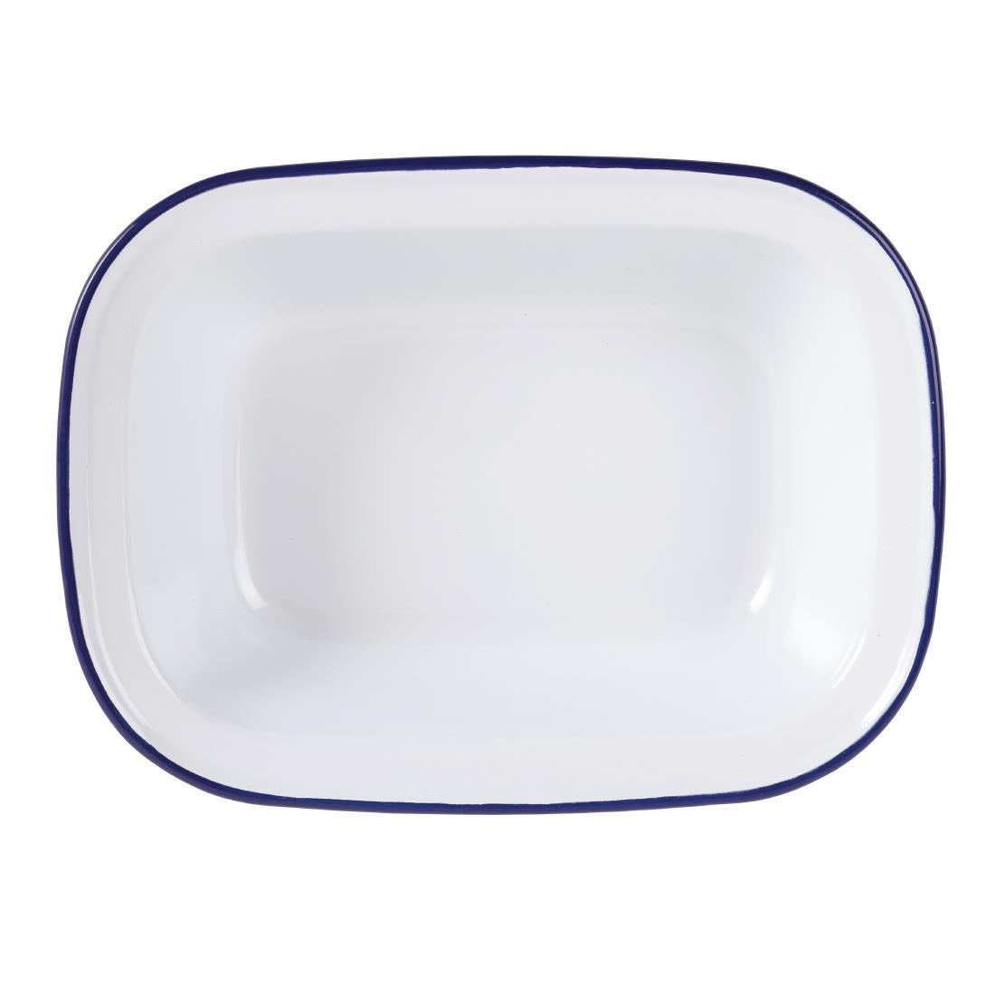 Olympia Emaille ovenschaal/serveerschaal 13,5x18cm (6 stuks)