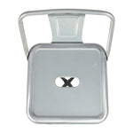 Bolero Bistro Hoge Kruk Van Staal Met Rugleuning (4 Stuks)