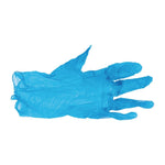 Hygiplas vinyl handschoenen blauw poedervrij S (100 stuks)