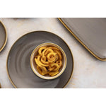 Olympia Kiln schalen grijs 14cm (6 stuks)