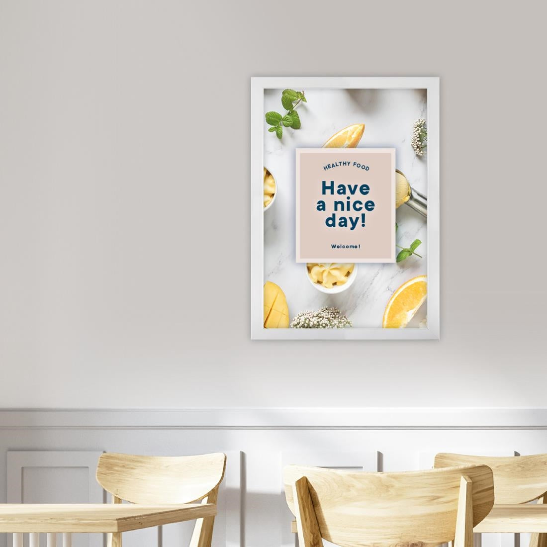 Europel Snap Frame A3 25mm Mat Wit