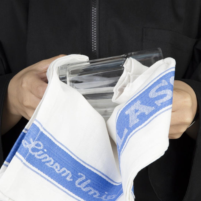 Vogue poleerdoek blauw/wit 762 x 508mm