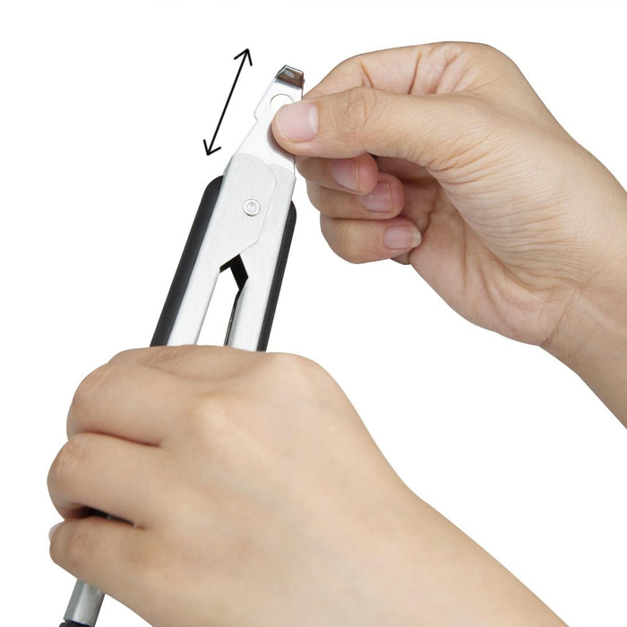 Vogue heavy duty vergrendelbare serveertang 23cm