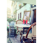 Securit 4xA4 houten wandmenuhouder