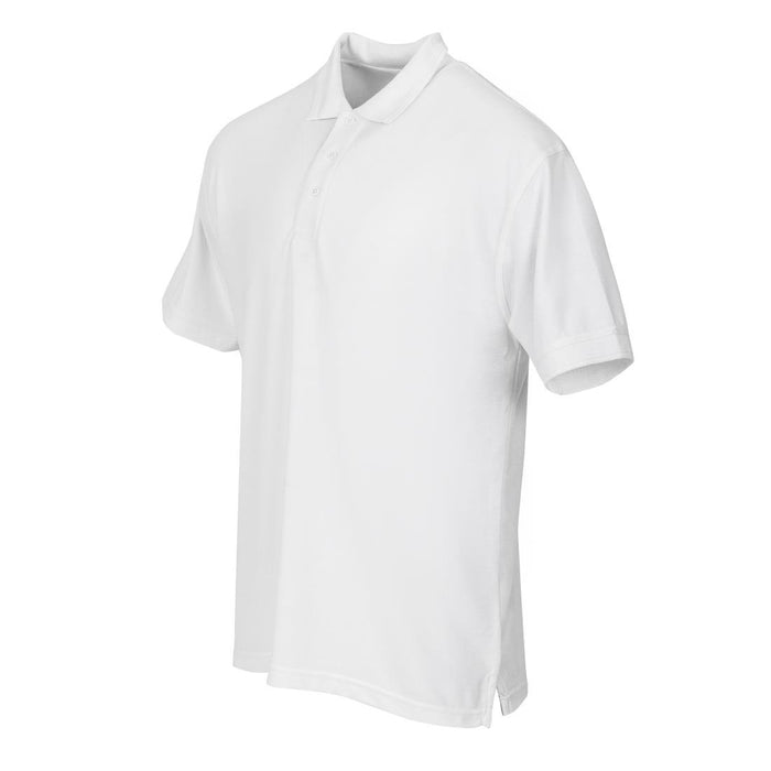 Unisex poloshirt wit L