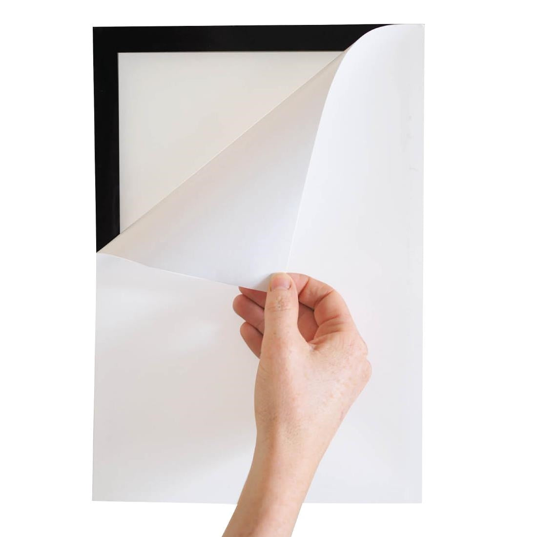 Europel Infokader / Zelfklevende Set 2 Stuks A5 Zilver