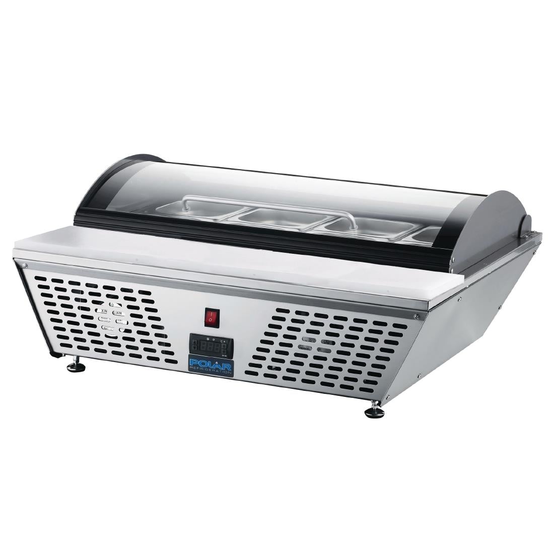 Polar G-Series Energiezuinige Aanrecht Voorbereidingskoelkast 4X GN 1/3