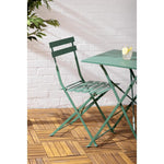Bolero Perth bosgroene trottoirstijl vierkante tafel 600 mm