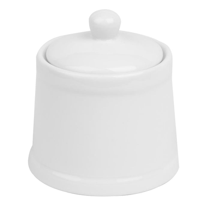 Olympia Whiteware Pier Suikerpot met deksel - 250ml (Doos 6)