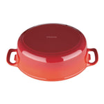 Vogue ovale inductie braadpan rood 5L