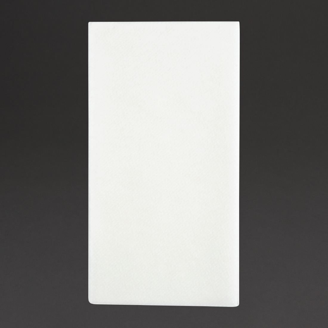Fiesta Recyclable Premium airlaid dinerservetten wit 40x40cm 1/8 vouw (500 stuks)
