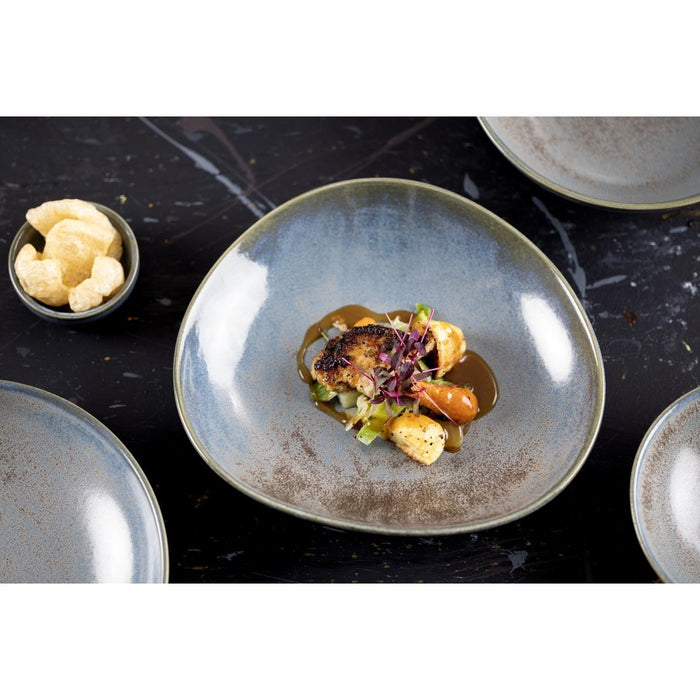 Olympia Ember Blue Coupe Bowls 200 mm (4 Stuks)