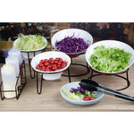 Olympia Anti-Slip Verhoger Rond Zwart Draad 210x180mm