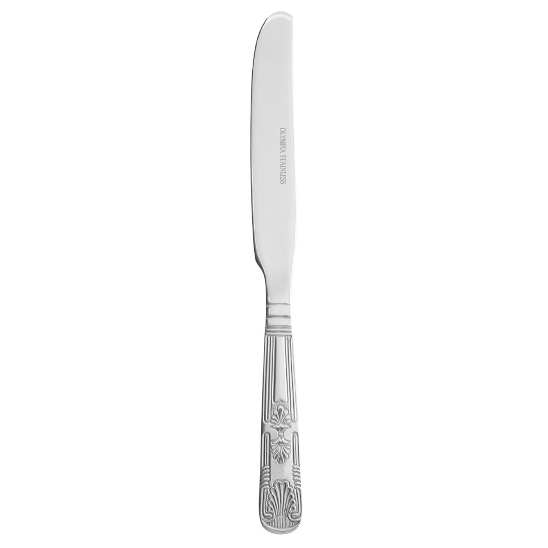 Olympia Kings dessertmessen 22cm massief heft 22,3cm (12 stuks)