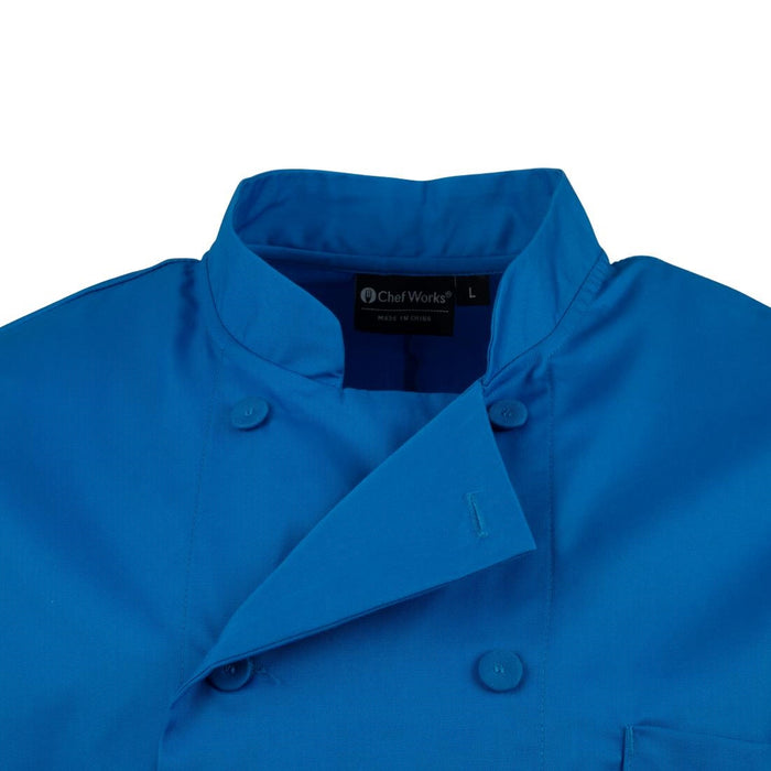 Koksbuis Unisex Blauw Chef Works M