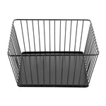 Olympia Wire Voedseldisplay Dienblad Vierkant Zwart - 230x230x100mm