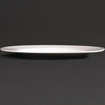 Olympia Lumina borden met brede rand 27cm (4 stuks)