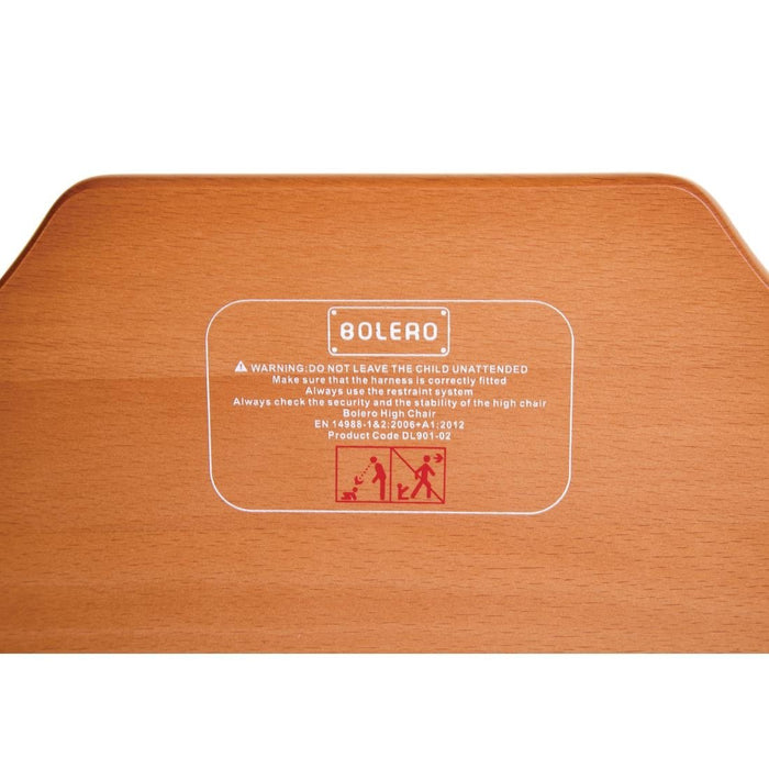 Bolero houten kinderstoel donkerbruin