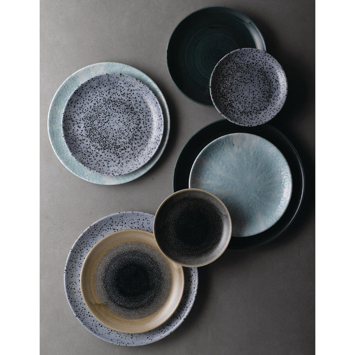 Churchill Stonecast Patina Rustic Teal Evolve Coupe Bord 26cm (pak van 12)