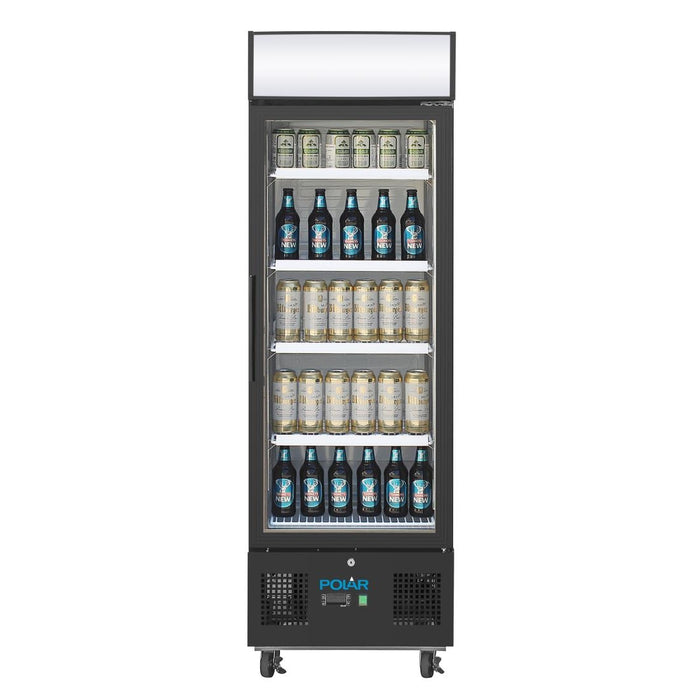 Polar G-Series Rechtopstaande Display Koeling 218Ltr Zwart
