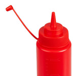 Vogue portioneer knijpfles rood 68cl