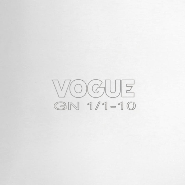 Vogue Zware Roestvrijstalen 1/1 Gastronorm Bak 10mm