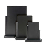 Securit Elegant klein tafelkrijtbord Hout met zwarte lakafwerking