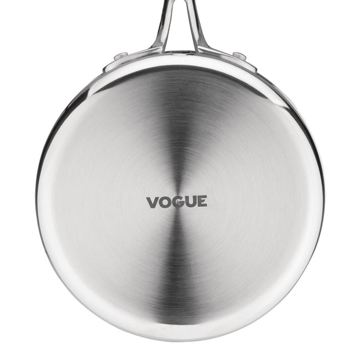 Vogue roestvrij staal & aluminium tri-wand steelpan 20 cm