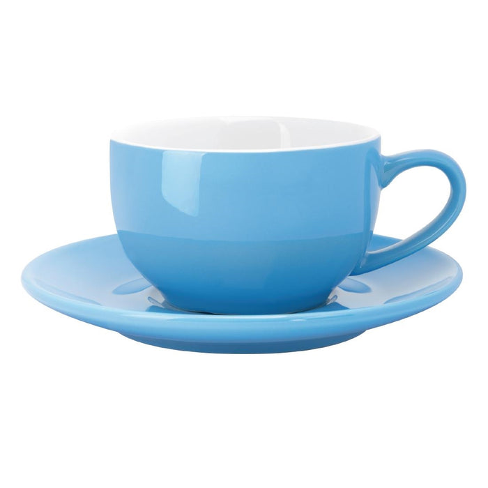 Olympia Cafe koffiekopjes blauw 230ml (12 stuks)