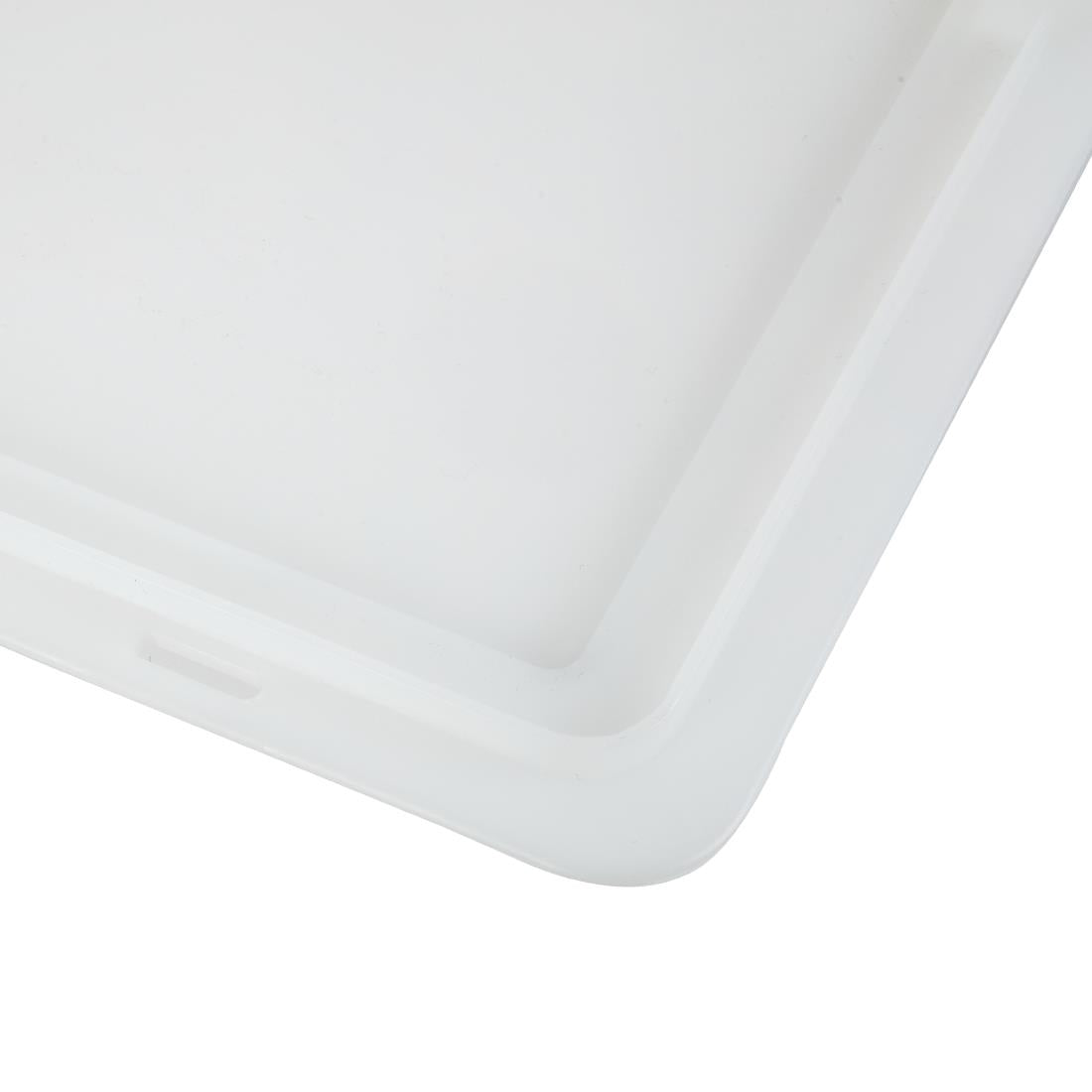 Cambro polyethyleen deksel voor pizza deegkrat 60x40x2cm