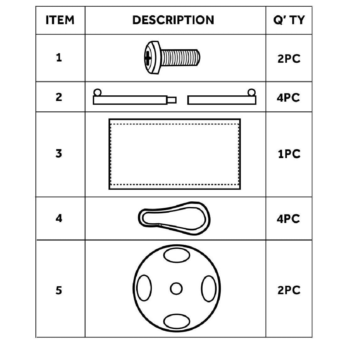 Bolero canvas afzetdoek donkergroen
