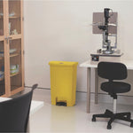 Rubbermaid Slim Jim Front Step pedaalemmer 50L geel