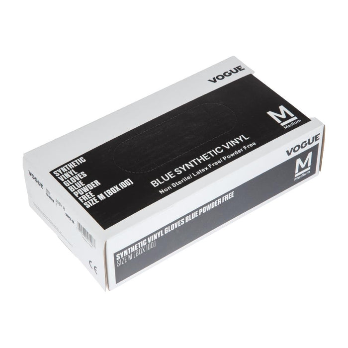 Hygiplas vinyl handschoenen blauw poedervrij XL (100 stuks)