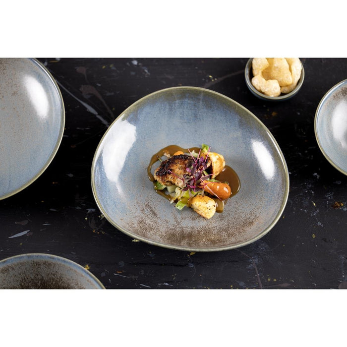 Olympia Ember Blue Coupe Bowls 200 mm (4 Stuks)