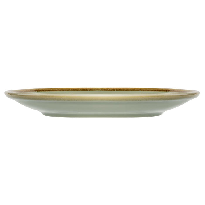 Olympia Kiln ronde coupeborden mosgroen 17,8cm (6 stuks)