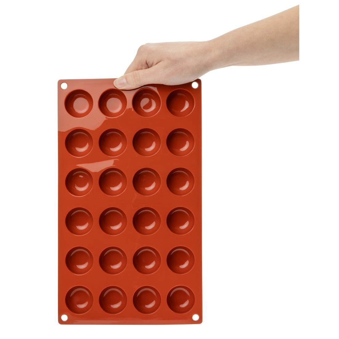 Pavoni Formaflex siliconen bakvorm 24 pomponettes