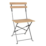 Bolero Perth Pavement Style Klapstoelen Met Houteffect (Pak Van 2)